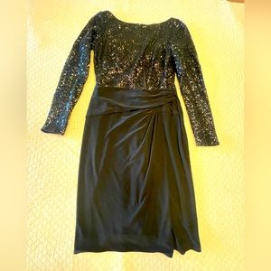 Beautiful Ralph Lauren sequin bodice cocktail Dress